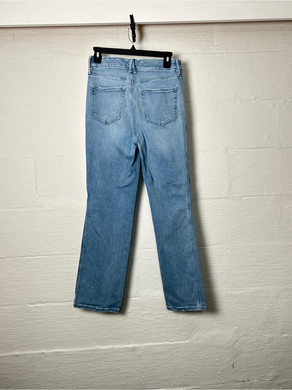 Good American Good Curve Straight Jeans Size 6/28 Blue Medium Wash - Picture 14 of 14